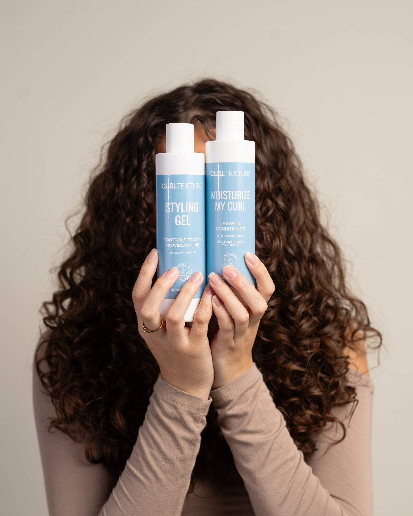 Curl Texture styling duo : leave in & styling gel